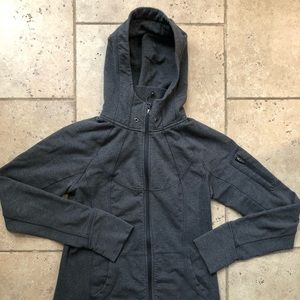 Athleta Slub Strength Zip Up Hoodie